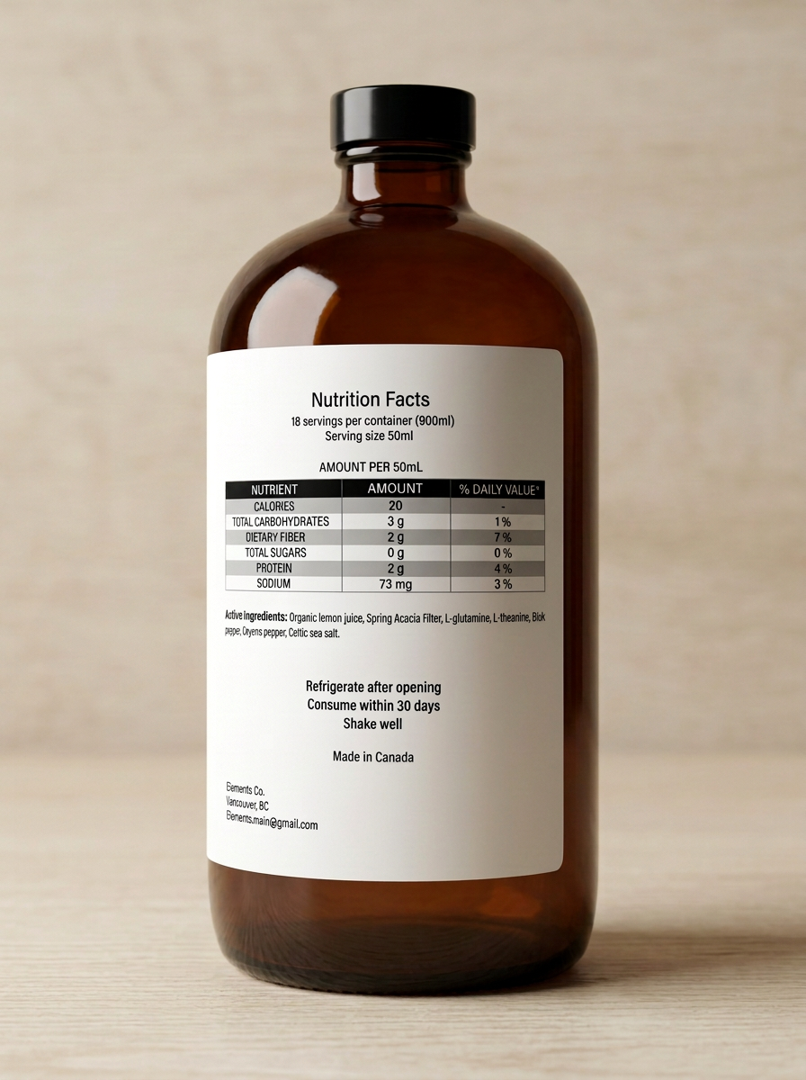 Elements Elixir Bottle (18 servings)